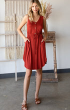 Load image into Gallery viewer, Milan Tank Dress | Rust