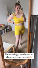 Load image into Gallery viewer, Sonny Ribbed Seamless High-Waisted Shorts