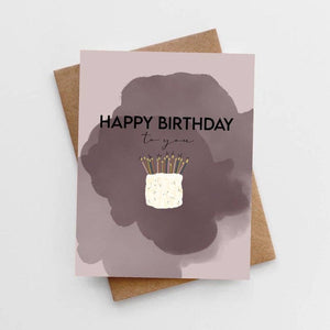 Happy birthday to you card