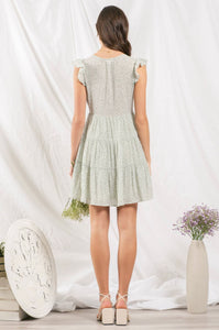 Kristi Spring Dress | Sage
