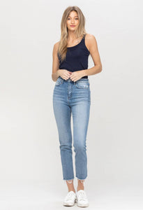 Shirley High Rise Cropped Jeans