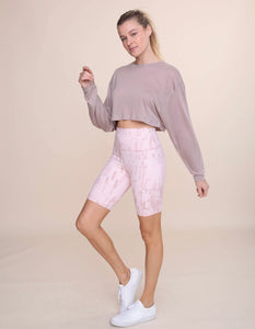Brinley Biker Shorts | Harmony Pink